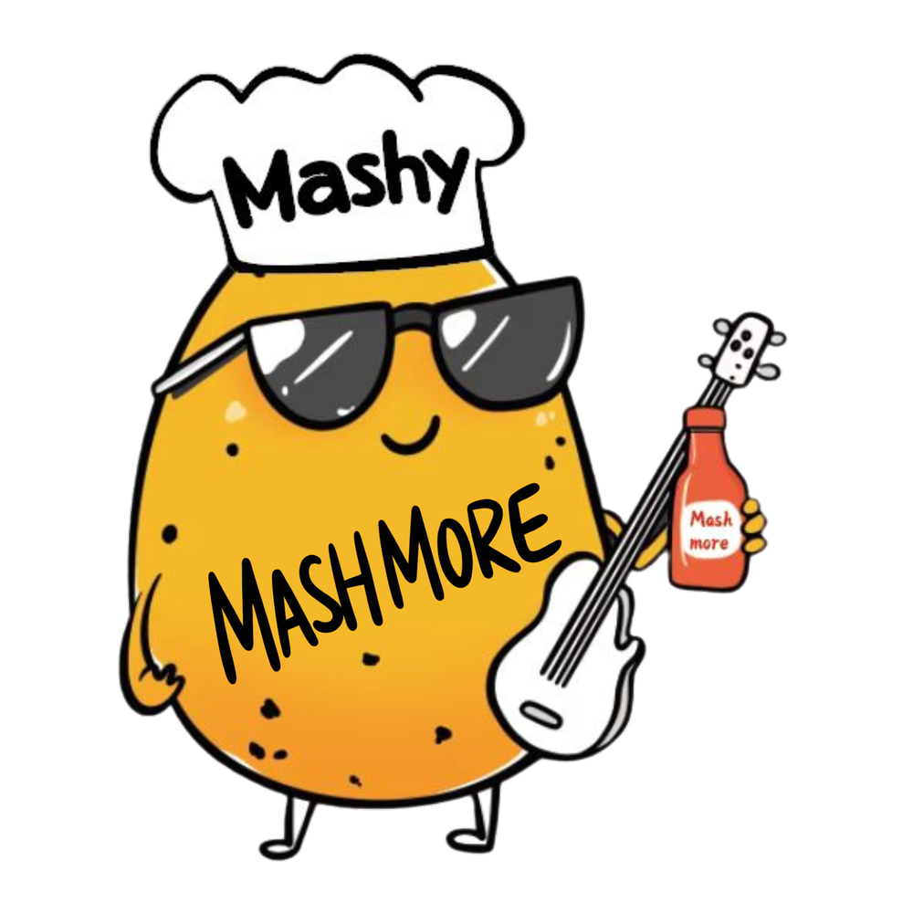 Chef Mashy playing guitar